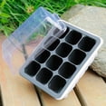 thumbnail image 2 of Gardening Seedling Box Greenery Seeding Humidity Cultivation Insulation Box Seedling Tray Breathable Practical Tools, 2 of 7