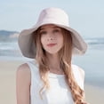 thumbnail image 5 of CNKOO Women‘s Summer Big Sun Hat Sun Protection Foldable Sun Beach Hat, 5 of 5