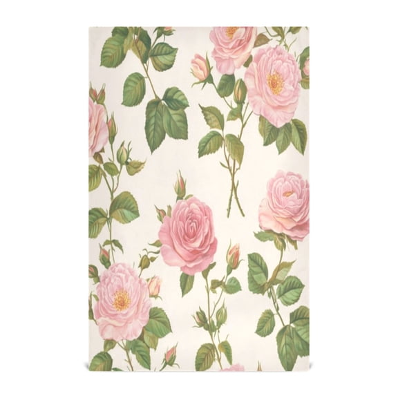 Kitchen Towel 28x18 Inches x1，Plate Towel, Decorative Towel, Napkin, Tea Towel Tea Towels For Kitchen Dish Cloths & Dish Towels Pretty Rose