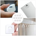 thumbnail image 3 of 10pcs Blind Repair Stickers POM Blinds Adhesive Tabs Vane Savers Replacement, 3 of 8