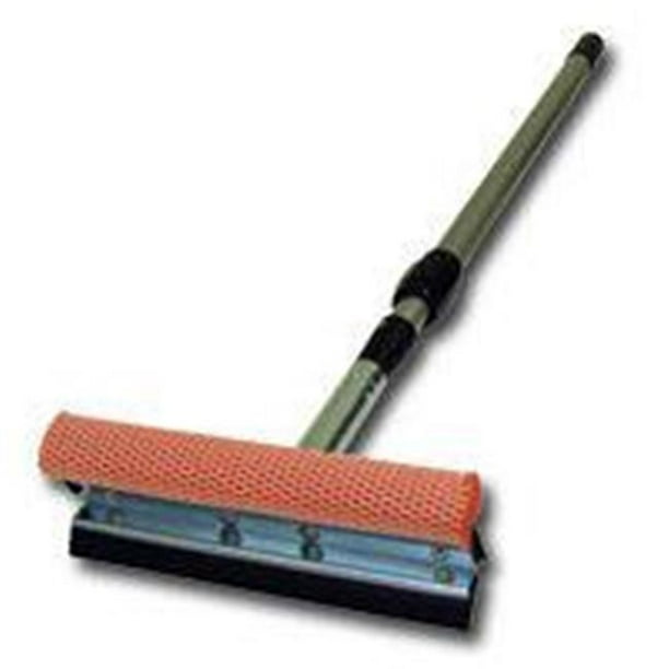 8 Inch Metal Head Squeegee with a 21 36 Inch Extension Handle