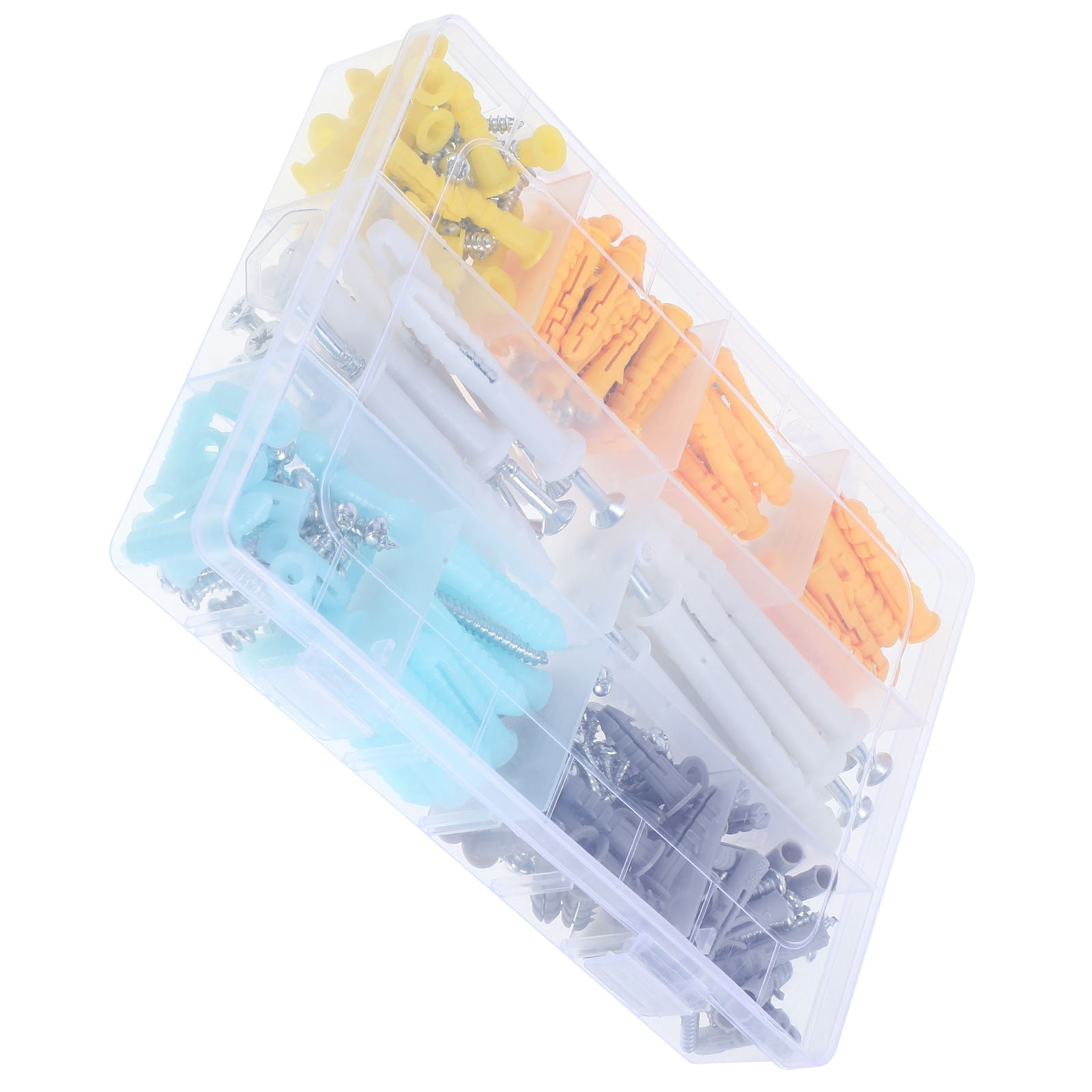 UPKOCH 1Set Versatile Drywall Anchor Kit with Screws Multi Color Easy Installation