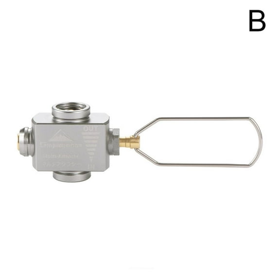 Outdoor Camping Gas Refill Adapter Valves Gas Stove Canister Tool Tanks I1Z1
