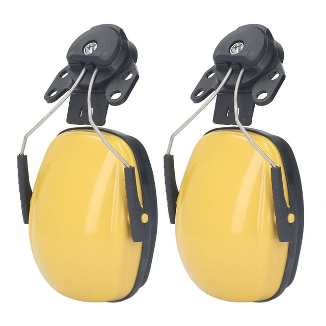 Orejeras para casco de seguridad, 1 par de cascos de seguridad, orejeras para casco, protección para los oídos, eficiencia óptima Jadeshay A