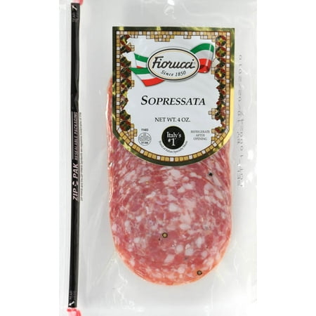 Fiorucci Foods Fiorucci Sopressata, 4 oz - Walmart.com