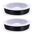 thumbnail image 4 of 2 Rolls Black Colored Iron Wire Diy Tools For Decoration Materials Galvanized Iron 259X063In, 4 of 8