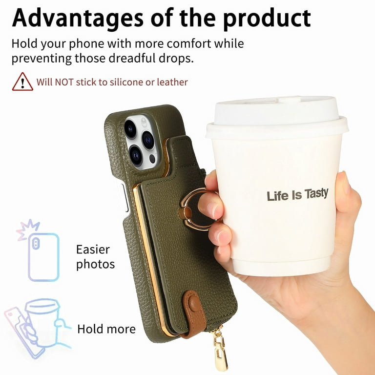 apple card protective sleeve Apple Card Holder 1pc Minimalist TPU Matte Black Phone Case + Electroplated Bracket Slouchy Stand Phone Protective Cover, For & Waterproof Shockproof Anti-Fall Scratch Resistant,International Version, Not The Domestic Version