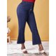 thumbnail image 1 of Botón de talla grande Fly Bell Boom Jeans Rosegal Vaqueros de talla grande, 1 of 5