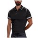 thumbnail image 1 of pstuiky Camisas casuales de manga corta para hombre, Camiseta informal de manga corta con botones y solapa para hombre camisas casuales para hombre s, 1 of 5