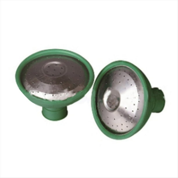 Cabezal de Boquilla de Regadera de Jardín Universal de 2 Piezas, Reemplazo de Boquilla de Aspersor para la Mayoría de Regaderas