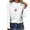 ZC-White, variant on cllios Womens Breast Cancer Shirts Pink Ribbon Graphic Tees Funny Long Sleeve Tops Dressy Casual Blouse Breast Cancer Survivor Gifts T-shirts