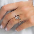 thumbnail image 4 of Gold Plated Alloy Diamond Ring With Two Color Inlay For Women Size 5 6 7 8 9 10 11 With Sparkle Finish Now For, 4 of 4