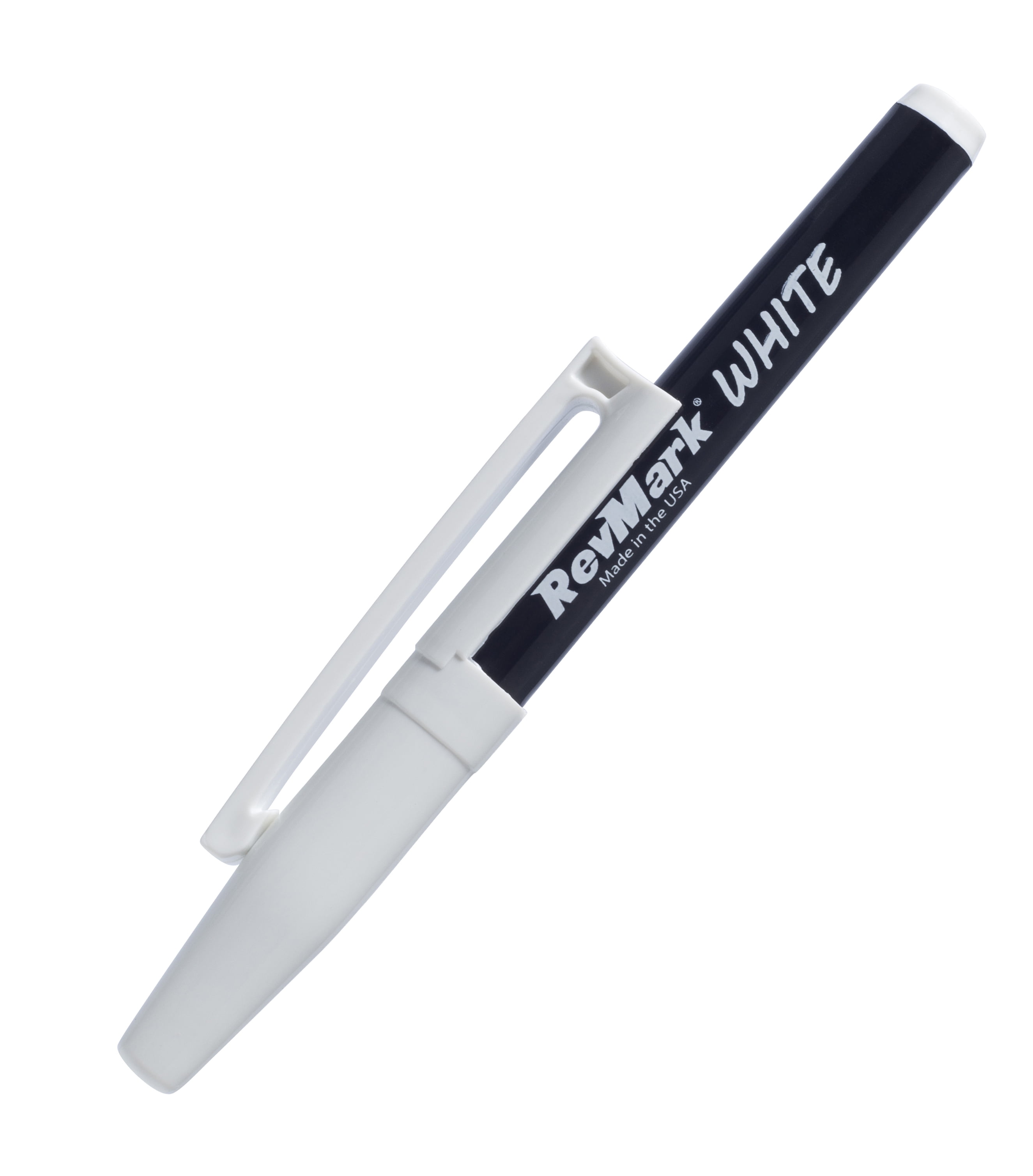 RevMark White Ink Industrial Marker - 12 Pack (Made in the USA)