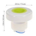 Washbasin Drain Toilet Bowl Drain Backflow Preventer Sewer Plug Toilet