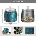 thumbnail image 2 of Yayeee Ashtray with Lid for Cigarette Smokeless Stainless Steel Home Ash Holder, Magical Forest Glowing Lights, 2 of 7