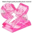 thumbnail image 2 of 60 pcs Nail Tips extension clamp nail clips for nail forms plastic finger extension clip Clip Quick Building, 2 of 5