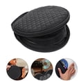 thumbnail image 4 of KAKOWELY Car CD Bag 1pc Stylish Car CD Bag Delicate CD Storage Bag Practical CD Storage Case6.69"X6.3"X1.3", 4 of 5