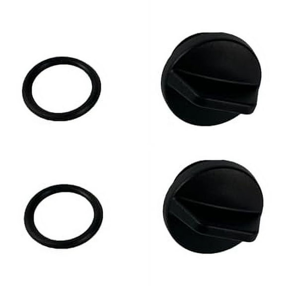 POWER PRODUCTS 2PCS of Water Drain Fine Thread Plugs and O-Ring Seals for Predator Pacific Hydrostar 1 in. 79cc 99cc Gas Clear Water Pump for Stanley for XtremepowerUS 1" inch 3HP Clean Water Pump