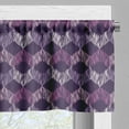 thumbnail image 5 of Ambesonne Abstract Valance & Curtain, Motif in Colors, 55"x24", Purple Fuchsia, 5 of 7
