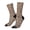 2 Black-2, variant on Leopard Print-2 Crew Socks for Men & Women, Breathable Casual Athletic Ankle Socks