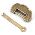 thumbnail image 3 of Candado Vintage Chino, Cerradour Antigua de Estilo Retro Con Llave para Joyero, Cajón, Gabinete, Hecho de Aleacio de Zinc, Decoración única, Manualidad de Bricolaje,, 3 of 7