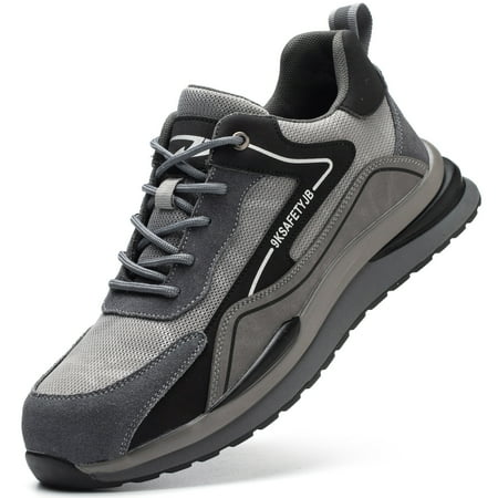 

Tanleewa Safety Shoes for Men Industrial Steel Toe Work Shoe Size Men13/Women14