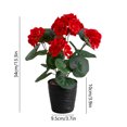 thumbnail image 3 of Simulated Crabapple Flower Potted Plants Are Suitable For Home And Office Decoration, 3 of 6