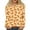Beige, variant on Women's Autumn Leaf Print Long Sleeve T-Shirt, Casual Fall Fashion Crew Neck Tops, Comfortable and Stylish
