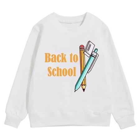 

Hoodies For Teen Girls Back To School Season Girls Sweatshirt Winter Fashion Long Sleeve Warm Comfortable Tops Cartoon Patterns Casual Wearing Cute Hoodies For Teen Girls(Size:8-10 Years)