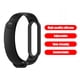 thumbnail image 3 of Sywqhk Correa de silicona Smart Band Pulsera Cinturón para Xiaomi Miband 5/NFC (Negro), 3 of 9