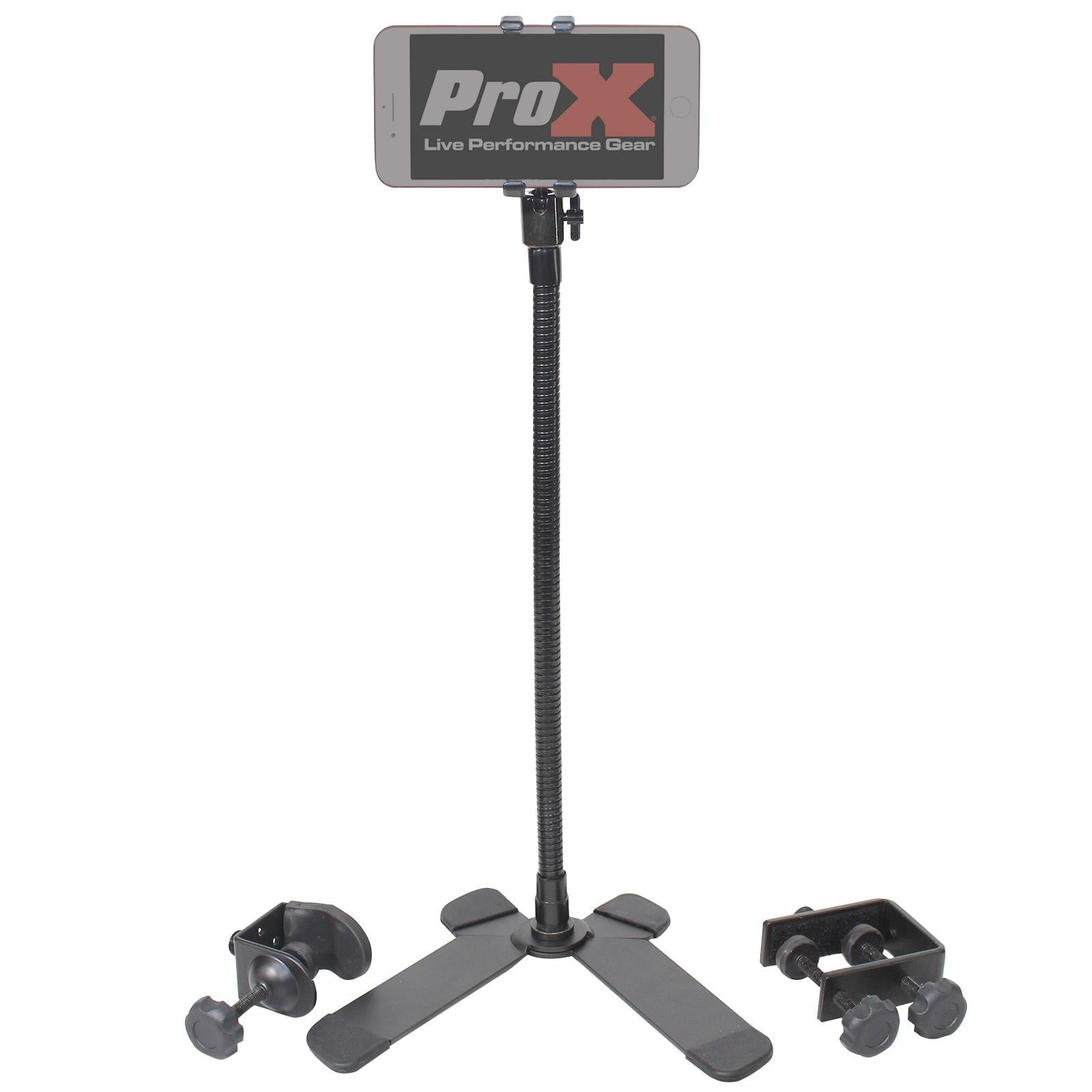 ProX X-MOBICP18 Mobi-Buddy Hands-Free Mobile Device Clip Kit with Samson Dynamic Vocal Microphone Package