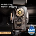 thumbnail image 5 of Soporte para Teléfono de Coche con Cargador Inalámbrico de 66 W, Soporte Inteligente para Ventilación de Aire por Infrarrojos para , para y para ., 5 of 5