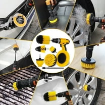 7 - Piece Car Cleaning Drill Brush Set for Auto Detailing
