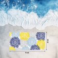 thumbnail image 2 of Beach Towel Bloom Sunflower Bath Pool Towels Yellow Blue Blooming Floral Absorbent Beach Towel Soft Large Quick Dry Lightweight Camping Travel Sports Yoga Gym Swim Towels for Adult 35x70 Inch, 2 of 9