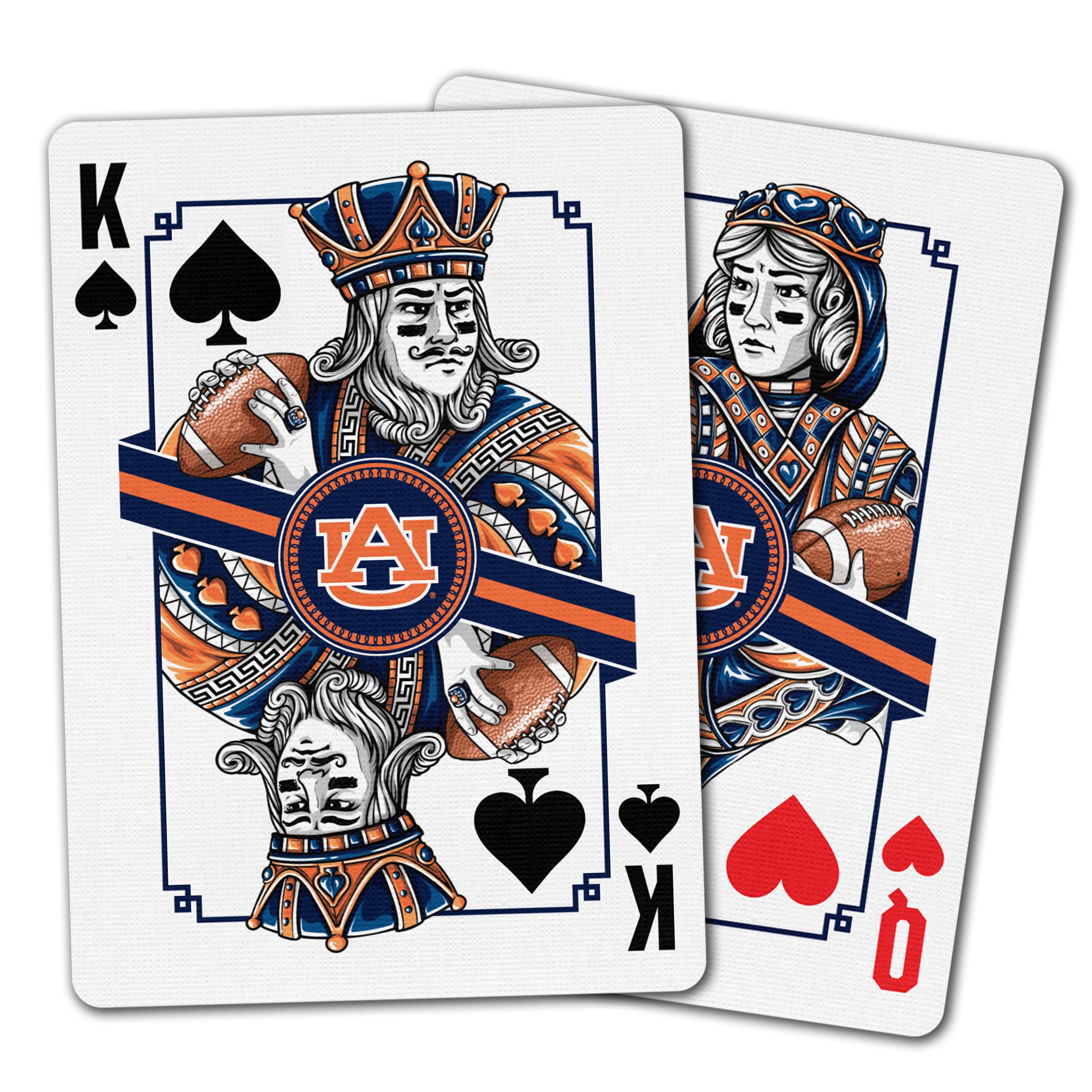 YouTheFan NCAA Auburn Tigers Classic Series Playing Cards