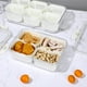 thumbnail image 3 of Bewildely Bandeja de almacenamiento para caja de especias de cocina, bandeja para servir dividida limpia y versátil, convenientemente diseñada Organizadores de utensilios de cocina 8 cuadrícula, 3 of 6