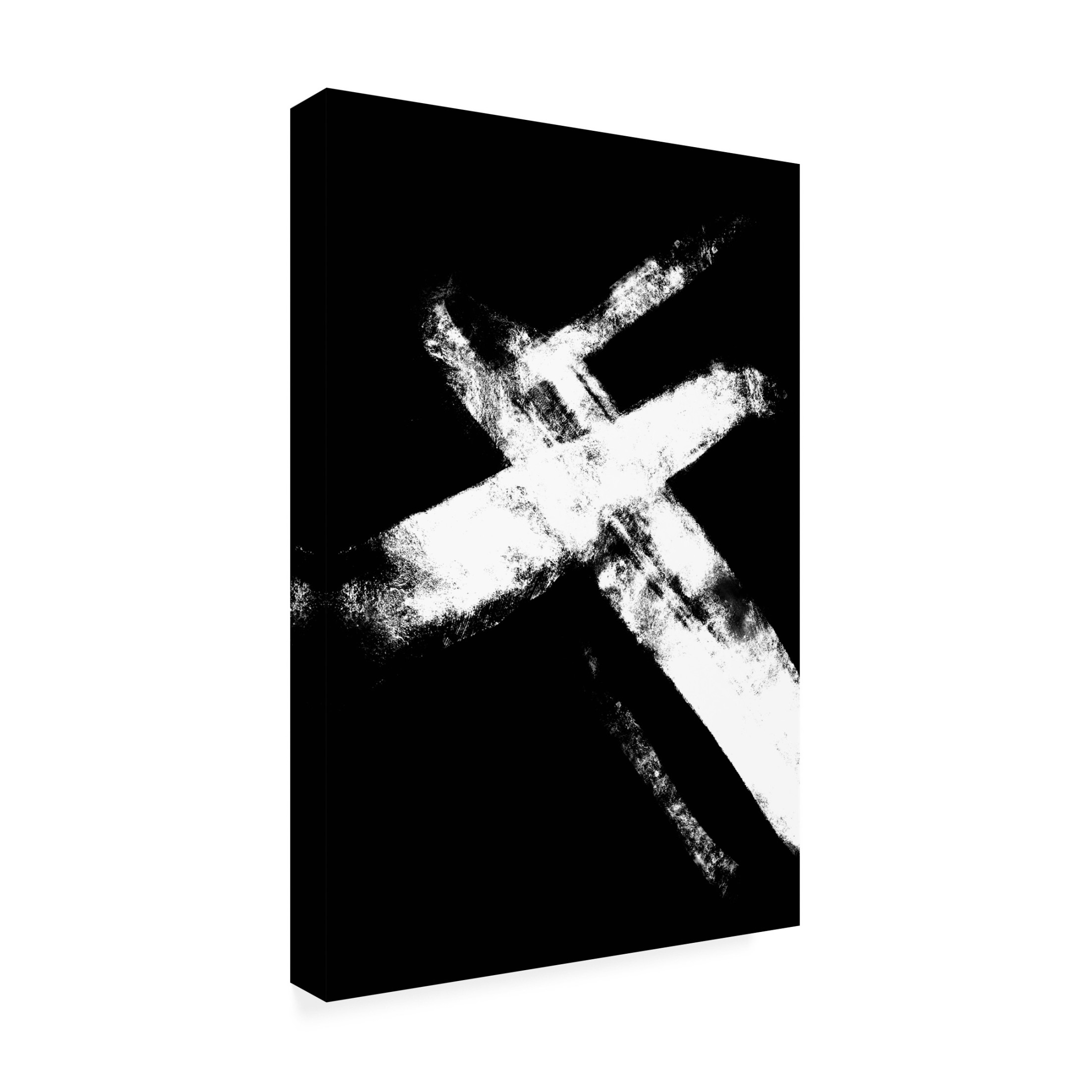 Trademark Fine Art Pictufy Studio Negatives 006 Crossed Canvas Wall Art