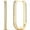 Yellow Gold, variant on Cate & Chloe Nadia 18k White Gold Plated 24mm Hoop Earrings with Swarovski Crystals Gift for Women
