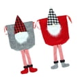 thumbnail image 3 of Mochila para regalos de Navidad, bolsa con cordón, pelusa suave, dulces, aperitivos, regalos, bolsas, 2 uds., 3 of 14