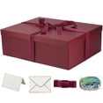thumbnail image 1 of Caja de regalo YINUOYOUJIA Burgundy, 42 x 33 x 14 cm, set grande, 1 of 5