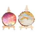 thumbnail image 2 of 5Pcs Adjustable Wood Easels Reusable Easy to Paint Secure Inclination with Adjustable Screw Pine Wood Easel, 2 of 7