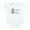 Cloud White, variant on CafePress - Daddys Lil Caddy Infant Bodysuit - Baby Light Bodysuit, Size Newborn - 24 Months