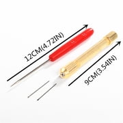 ZUARFY 1set DIY Doll Hair Toll Set 0.6/0.8mm Doll Hair Rooting Reroot Rehair Tool Holder Reproduce Hair Doll Tool
