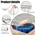 thumbnail image 6 of Uorisanigo ATV Seat Cover Waterproof Blue Lightning Wolf 4 Wheeler Seat Cover for Polaris Sportsman 570 450 850, Polaris Scrambler 400 500 850 1000, Honda Rancher 420 Non-Slip, 6 of 7