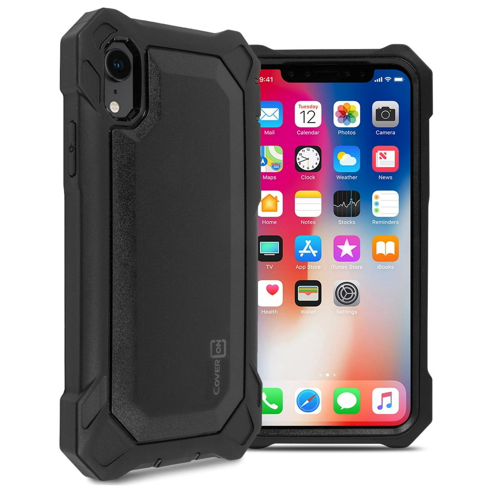 CoverON Apple iPhone XR (6.1") Case, VitaCase Hard Protective Full Body