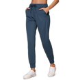 thumbnail image 1 of Joggers CRZ YOGA para mujer con elasticidad 4 vías color azul pizarra, 1 of 6