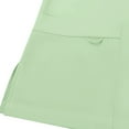 thumbnail image 3 of HKYNLAG Scrub Sets for Woman Solid Color V-Neck Short Sleeve Long Pants Nurse Uniform with Pock Mint Green L, 3 of 6