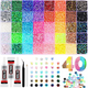 thumbnail image 1 of 32000 Pzs Pedreria Cristal Para Uñas Decoración + Adhesivo Xtellar multicolor, 1 of 4
