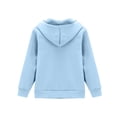 thumbnail image 4 of Big Girls Casual Hooded Sweatshirt Long Sleeve Pullover Hoodie for School Loungewear & Daily Outfits, 150, 4 of 4
