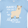 thumbnail image 4 of Inktastic Auntie's You Say Alpaca My Bags Boys or Girls Toddler T-Shirt, 4 of 5